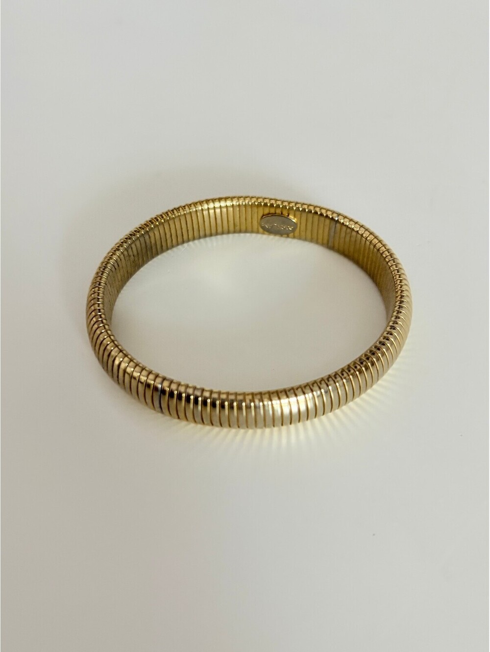 Gold Tone Stretch Bracelet 8" Vintage Park Lane